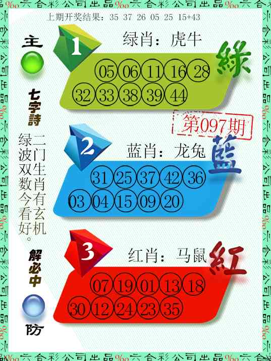 097期三波十码[图]